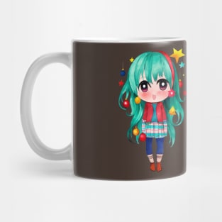 Christmas Girl Mug